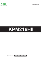 OEM KPM216HII User Manual