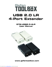 Gefen ToolBox GTB-USB2.0-4LR User Manual