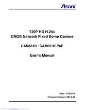 Asoni CAM661H-Po User Manual