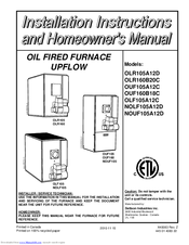Icp OLR105A12D Installation Instructions Manual
