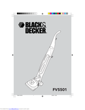 Black & Decker FV5501 Dustbuster User Manual