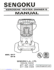 Sengoku OR-78 Owner's Manual