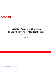 Canon MX490 Series Manuals | ManualsLib