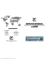 YORKVILLE XS800H Service Manual