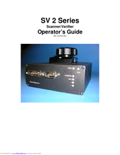 Printronix SV 2 Series Operator's Manual