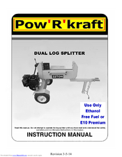 Pow'R'kraft PK-LS37THVF Instruction Manual