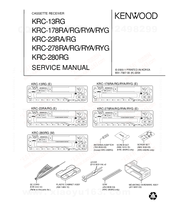 Kenwood KRC-178RG Service Manual