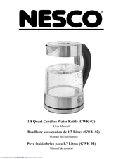 Nesco GWK-02 User Manual