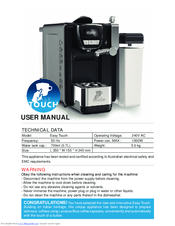 Blue Pod Easy Touch User Manual