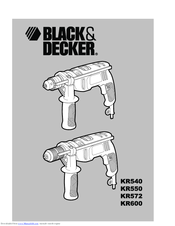 User manual Black & Decker EK600 (English - 12 pages)