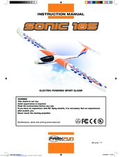parkfun Sonic 185 Instruction Manual