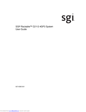 Silicon Graphics Rackable C2112-4GP3 User Manual