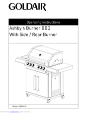 Goldair GBQA420 Operating Instructions Manual