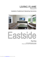 Living Flame Eastside Euro Installation Manuallines