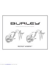 Burley KAZOO Owner's Instruction & Safety Manual