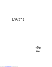 b&o EARSET 3i Manual