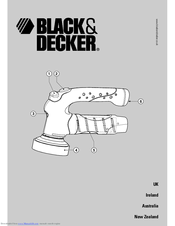 Black & Decker Scumbuster Operating Instructions Manual