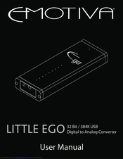Emotiva Little Ego User Manual