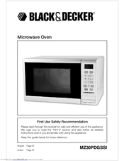 Black & Decker MZ30PDGSSI User Manual