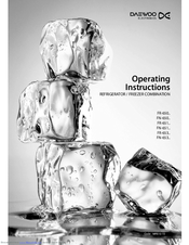 Daewoo FR-653 Series Operating Instructions Manual