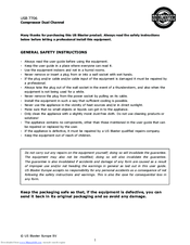 US Blaster USB 7706 Instruction Manual