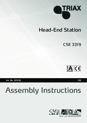 Triax CSE 3319 Assembly Instructions Manual