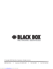 Black Box KVT517A-8PV Manual