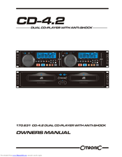 Citronic CD-4.2 Owner's Manual