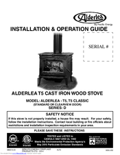 Alderlea T5 Installation & Operation Manual