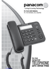 Panacom PA-7540 User Manual