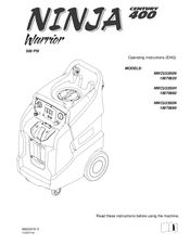 Century 400 NINJA Warrior NWCU2250H Operating Instructions Manual