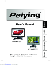 Peiying PY-HR7047 User Manual