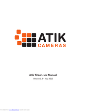 ATIK Cameras Titan User Manual