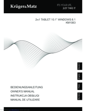Kruger&Matz KM1083 Owner's Manual