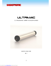 Dodotronic ULTRAMIC User Manual