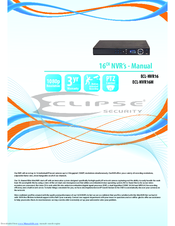 Eclipse Security ECL-NVR16 User Manual