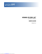 Digital View VF-100W User Manual