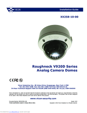 Vicon XX258-10-00 Installation Manual