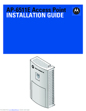 Motorola AP-6511E Installation Manual