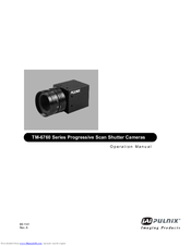 Pulnix TM-6760 Series Operation Manual