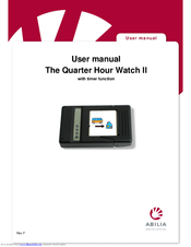 Abilia Quarter Hour Watch II User Manual