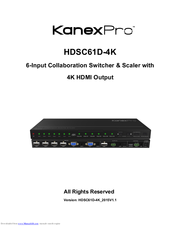 Kanexpro HDSC61D-4K User Manual