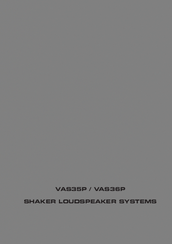 VM Audio VAS35P Install Manual
