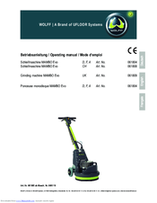 WOLFF MAMBO Evo Operating Manual