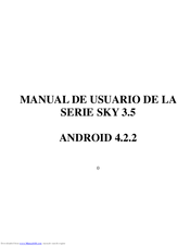 Sky 3.5 SERIES User Manual