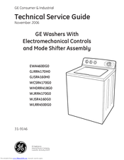 GE WJSR4160G0 Technical Service Manual