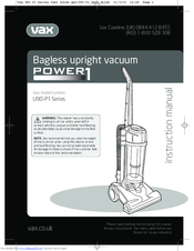 Vax U90-P1 Series POWER1 Instruction Manual