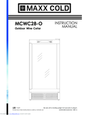 Maxx Cold MCWC28-O Instruction Manual