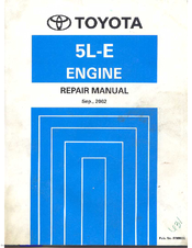 Toyota 5L-E Repair Manual