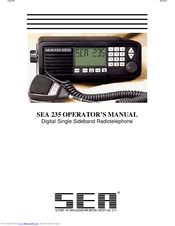 SEA 235 Operator's Manual